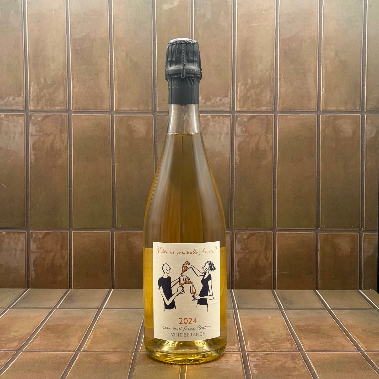 C&P Breton, 'Elle est pas bulle, la vie?', Brut Nature, Loire, France, Chenin Blanc NV