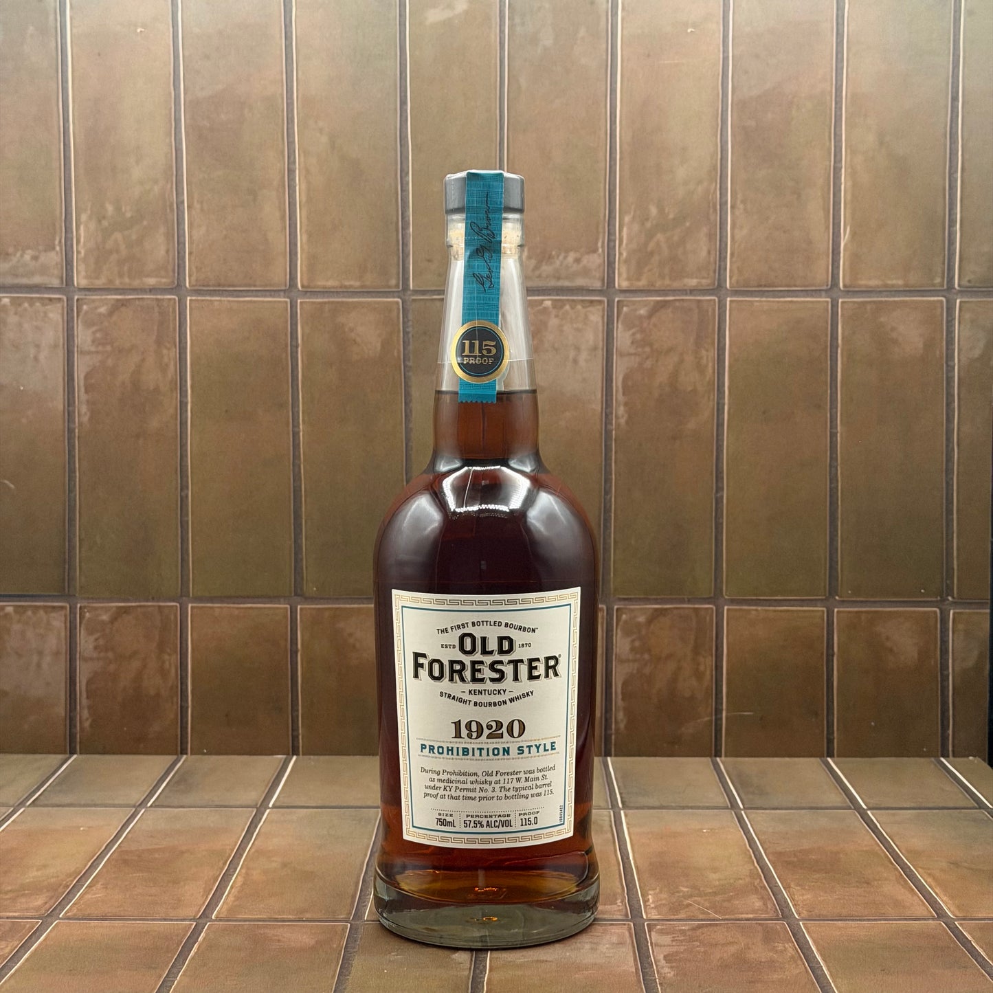 Old Forester 1920 Prohibition Kentucky Straight Bourbon Whisky