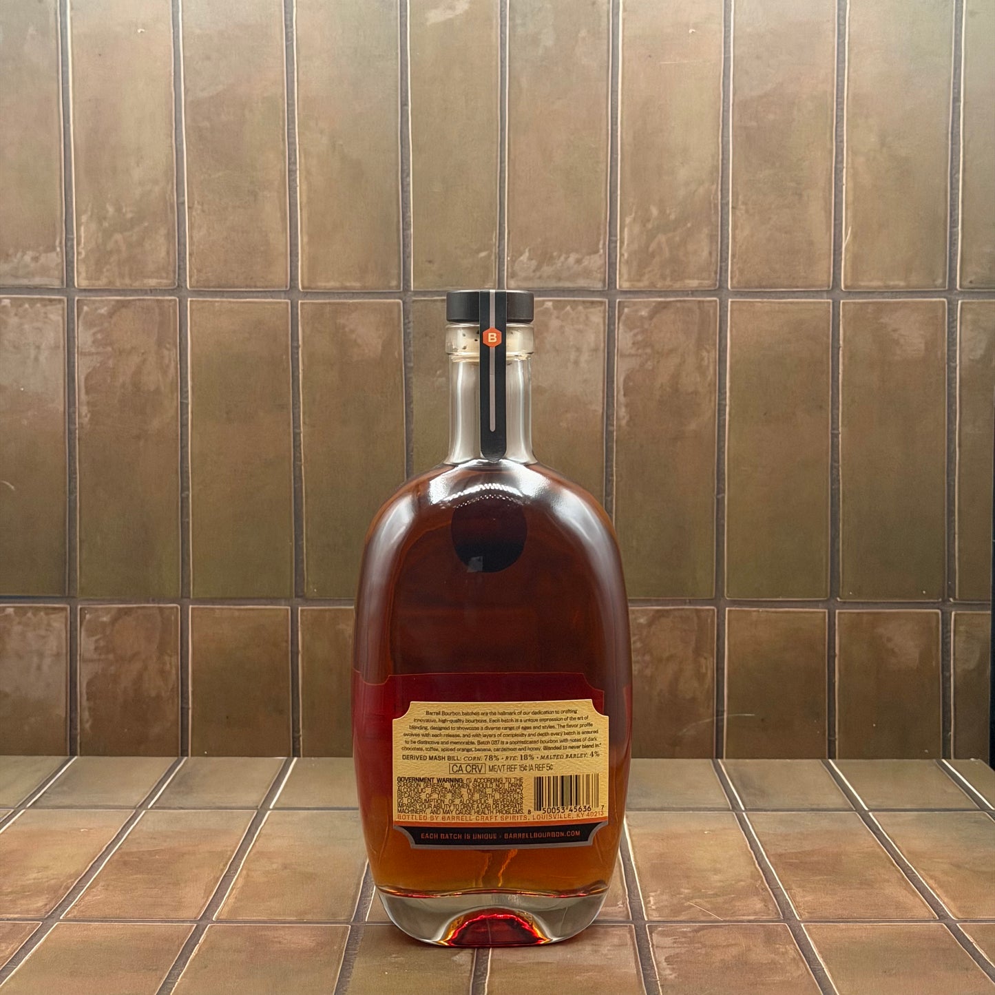 Barrell Bourbon Batch 037 Cask Strength