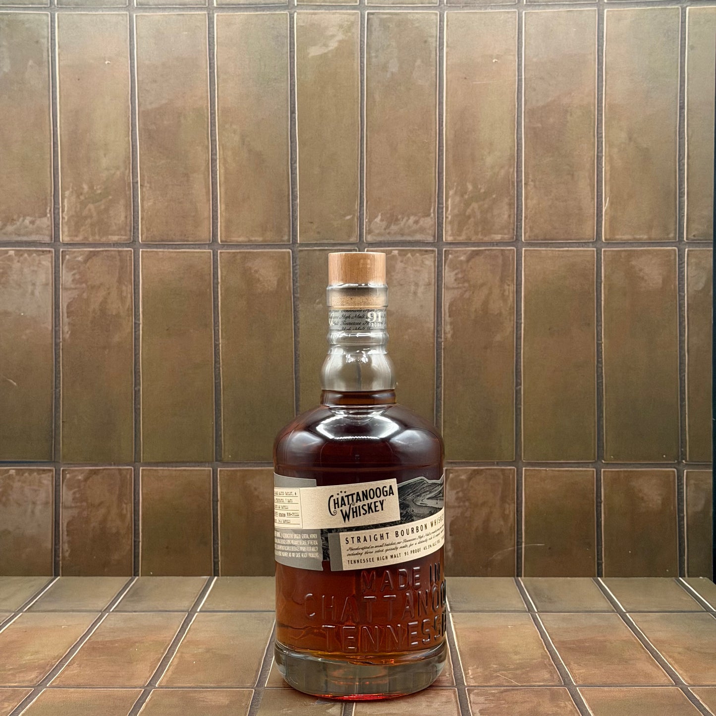 Chattanooga Tennessee High Malt Whiskey 91 proof