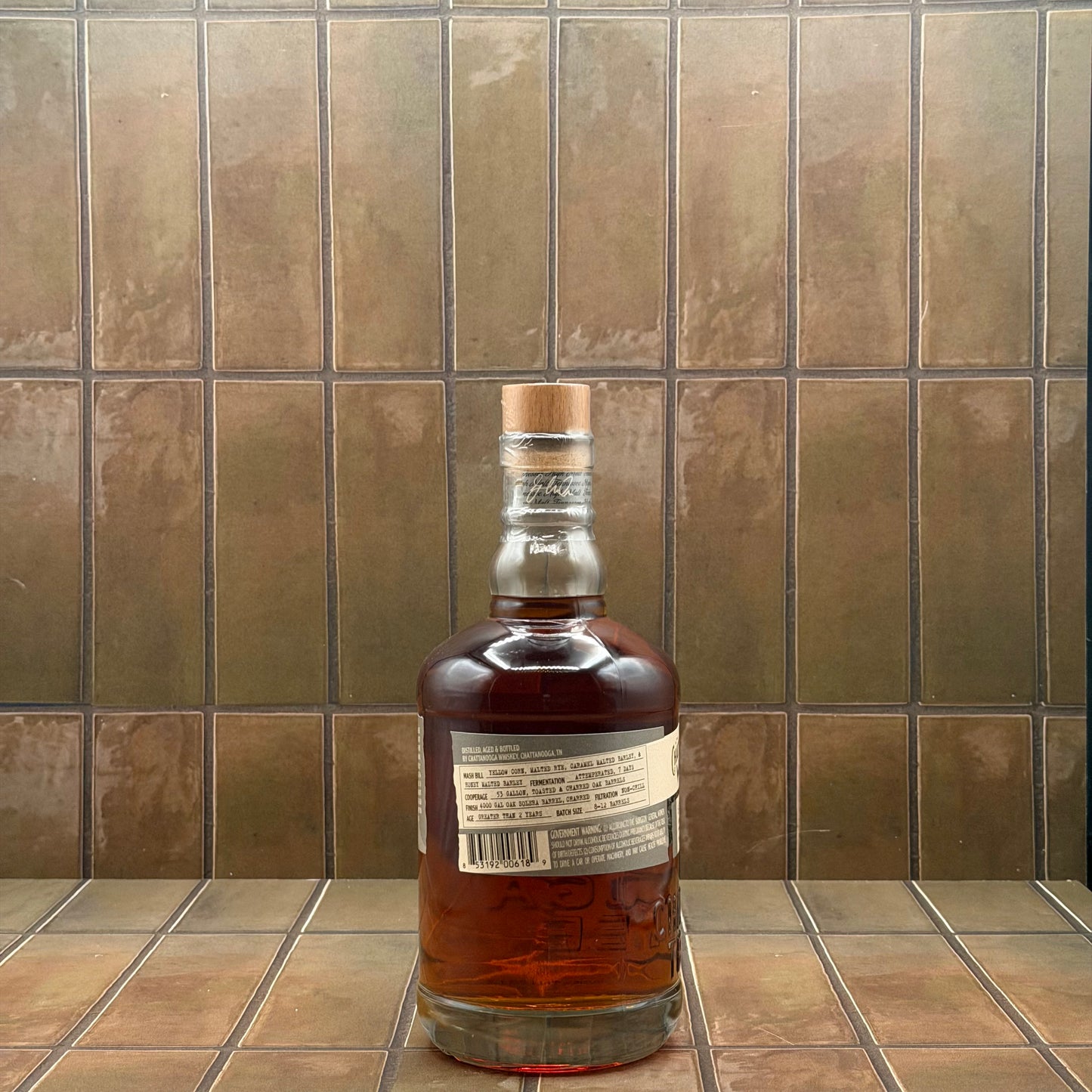 Chattanooga Tennessee High Malt Whiskey 91 proof