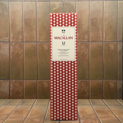 The Macallan 12 Years Old Highland Single Malt Scotch Whisky, 750ml