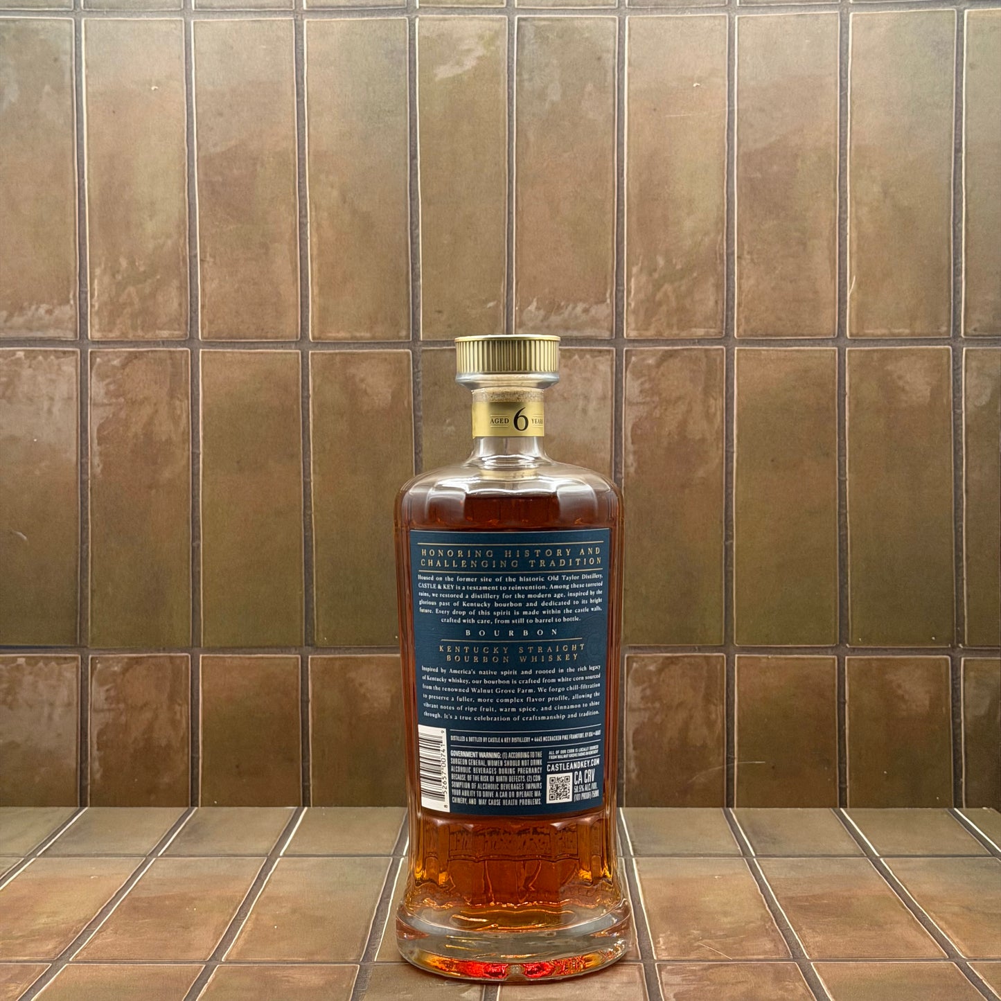 Castle & Key Small Batch Bourbon Whiskey