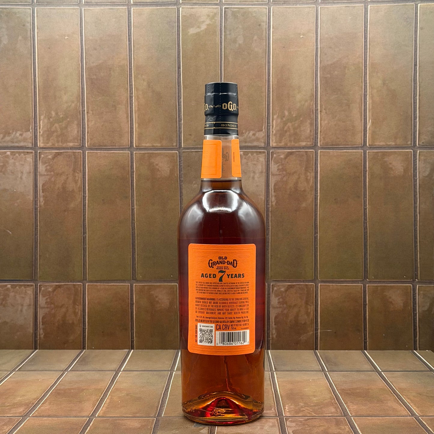 Old Grand-Dad 7 Year Bottle in Bond Kentucky Straight Bourbon Whiskey