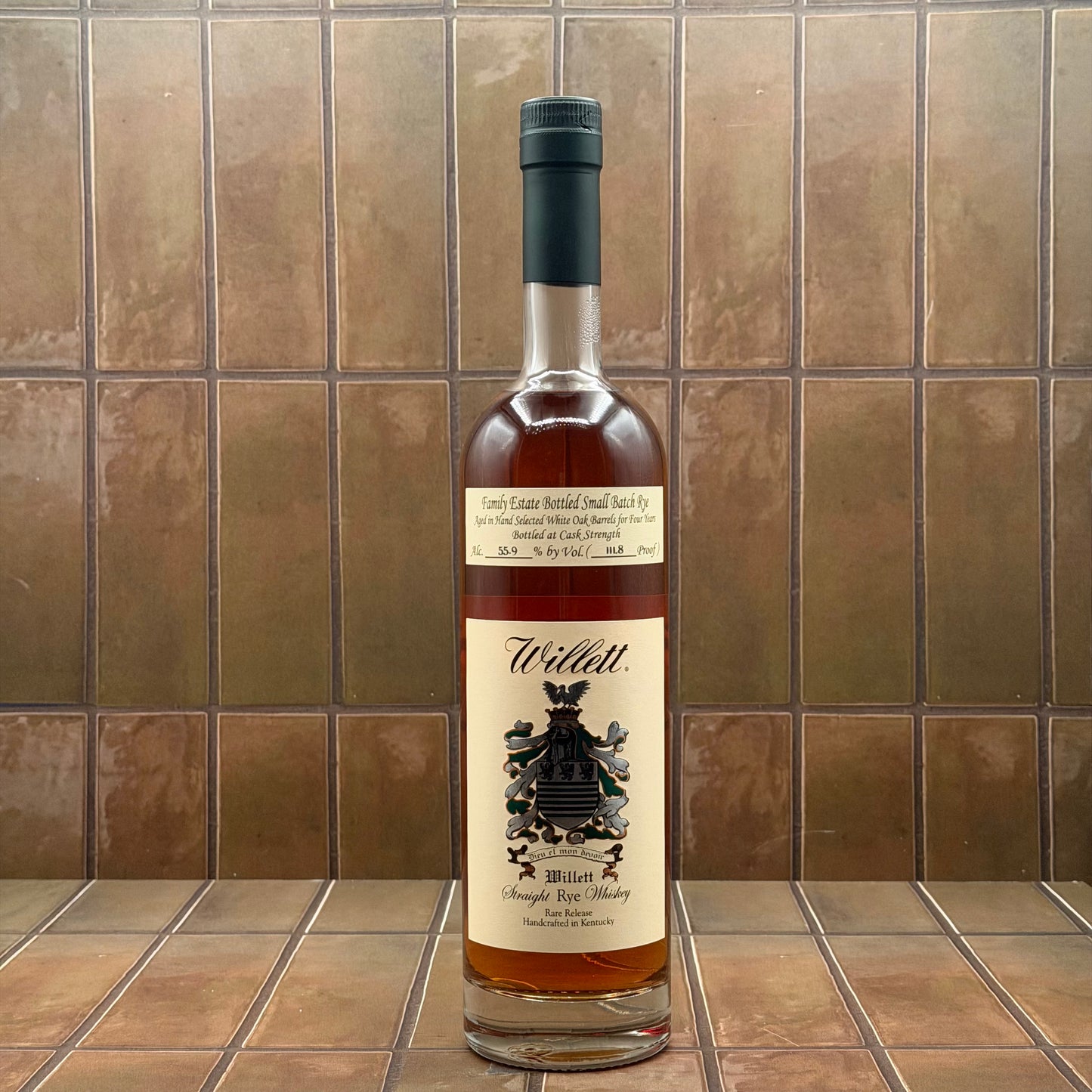 Willet Family Estate Small Batch 4 Year Rye Whiskey