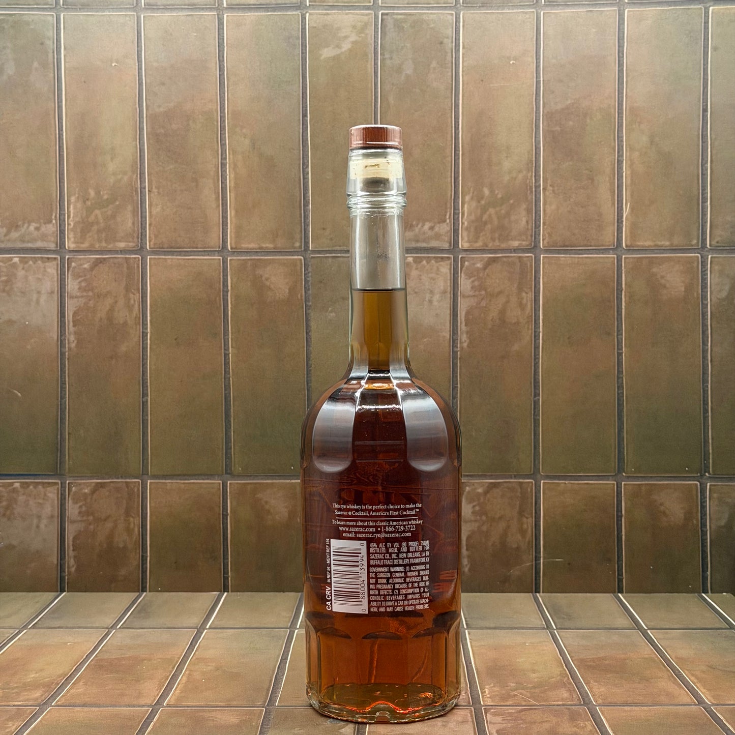 Sazerac Straight Rye Whiskey