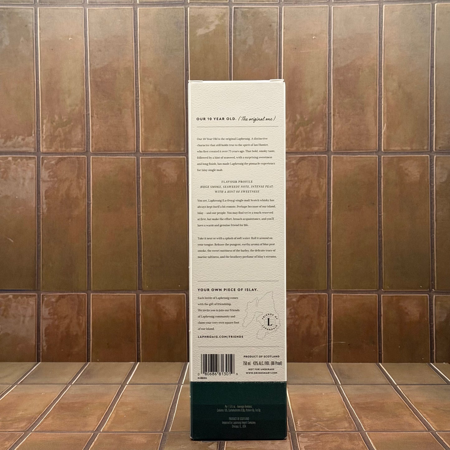 Laphroaig Islay Single Malt Scotch Whisky Aged 10 Years