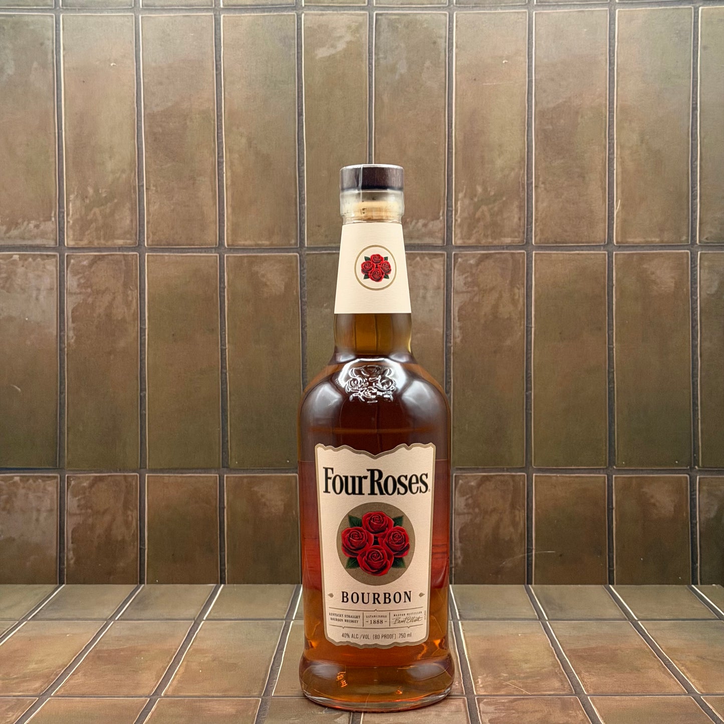 Four Roses Kentucky Straight Bourbon Whiskey, 750ml