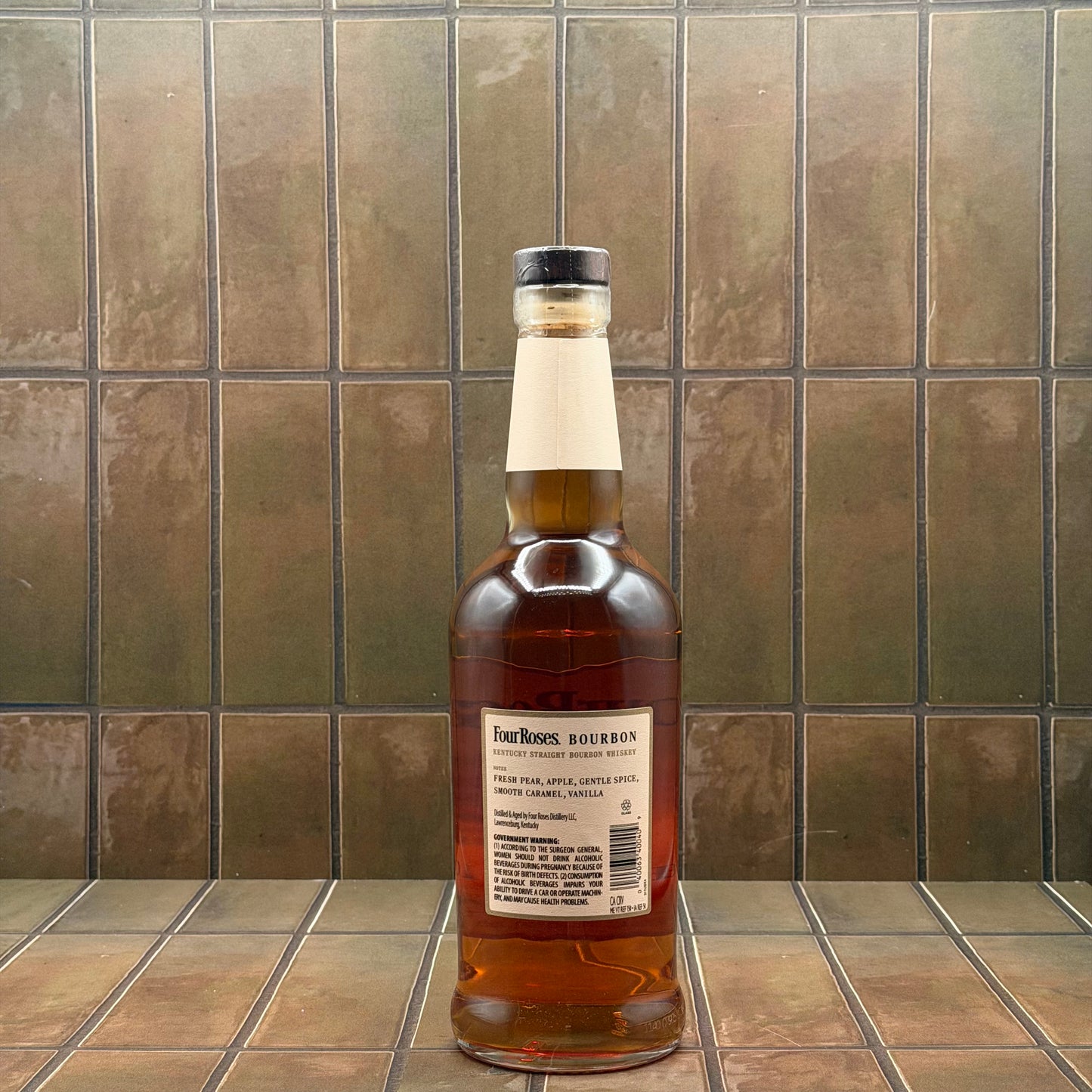 Four Roses Kentucky Straight Bourbon Whiskey, 750ml