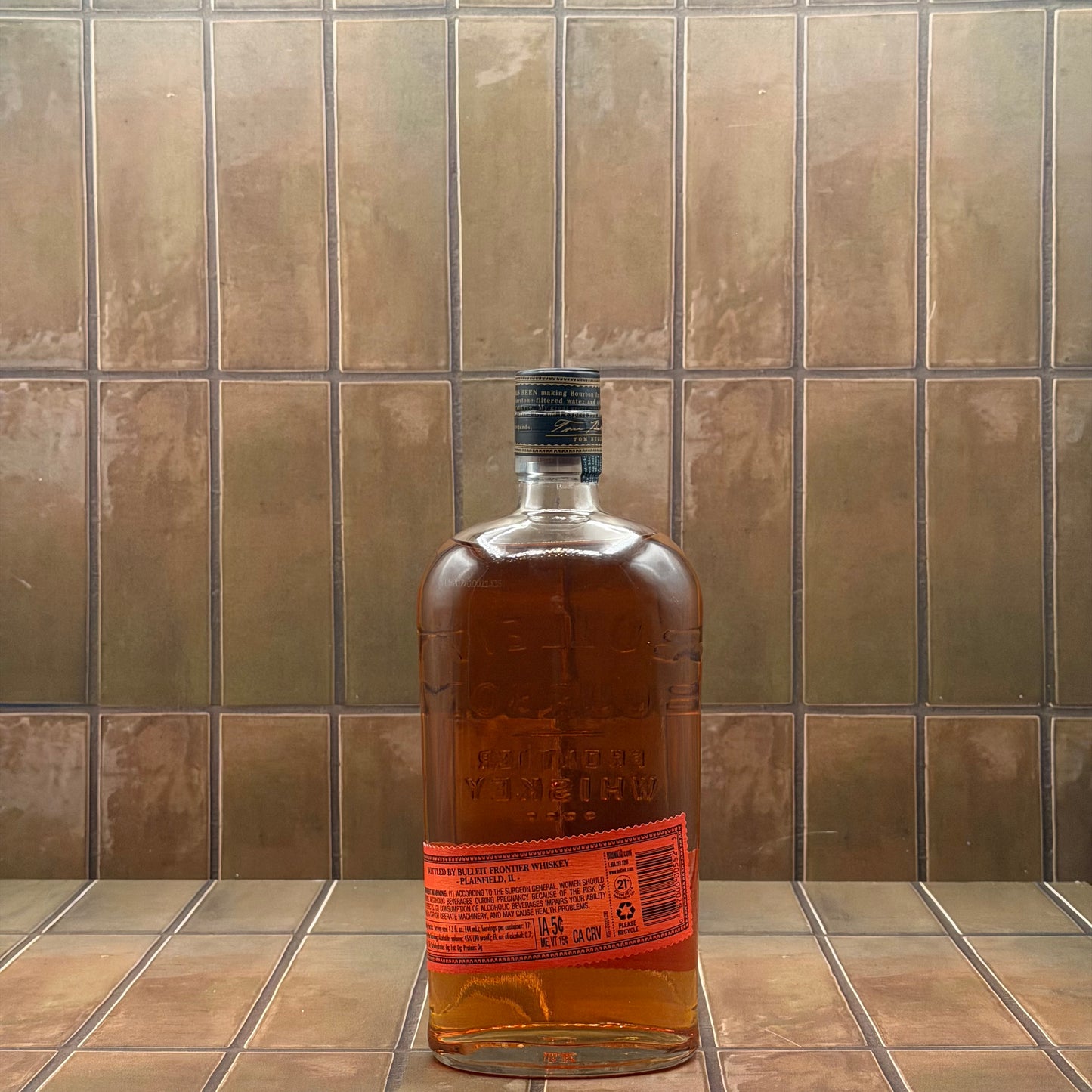 Bulleit Straight Bourbon Whiskey, 750ml