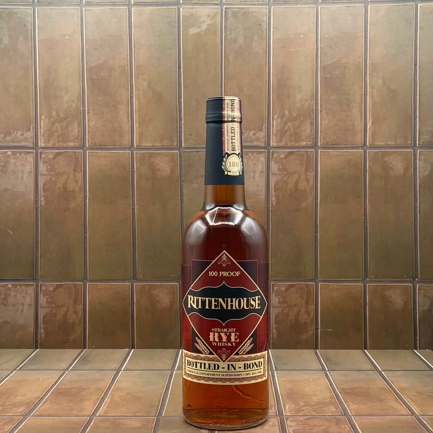 Rittenhouse Rye Bottled in Bond Straight Rye Whiskey