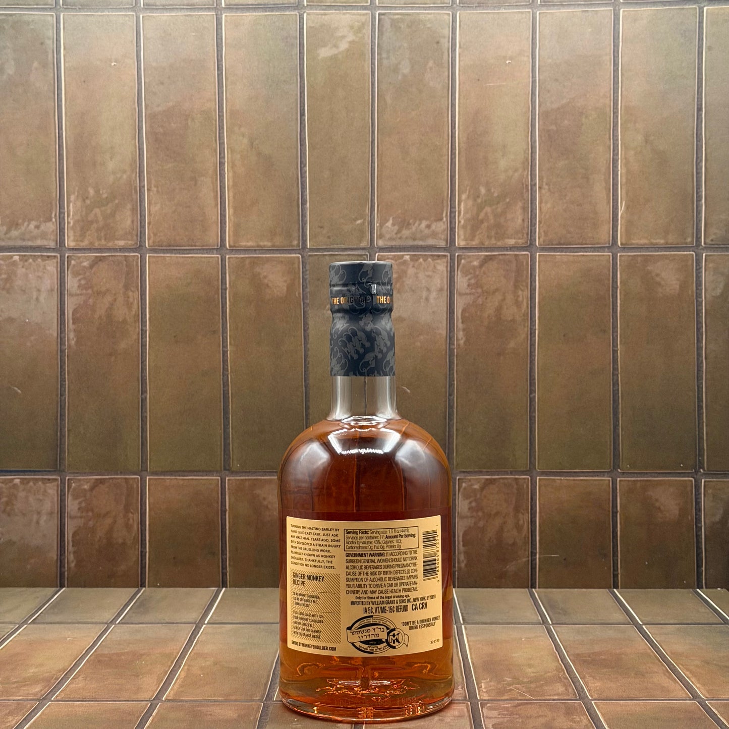 Monkey Shoulder Blended Malt Scotch Whisky