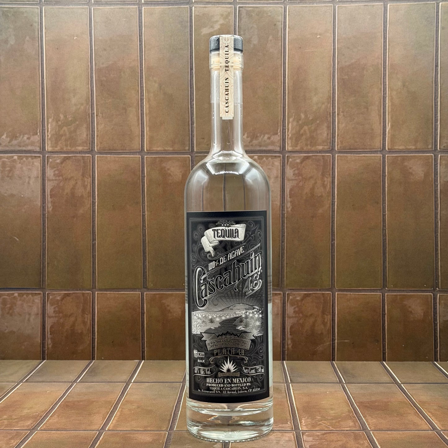 Tequila Cascahuin Plata 48