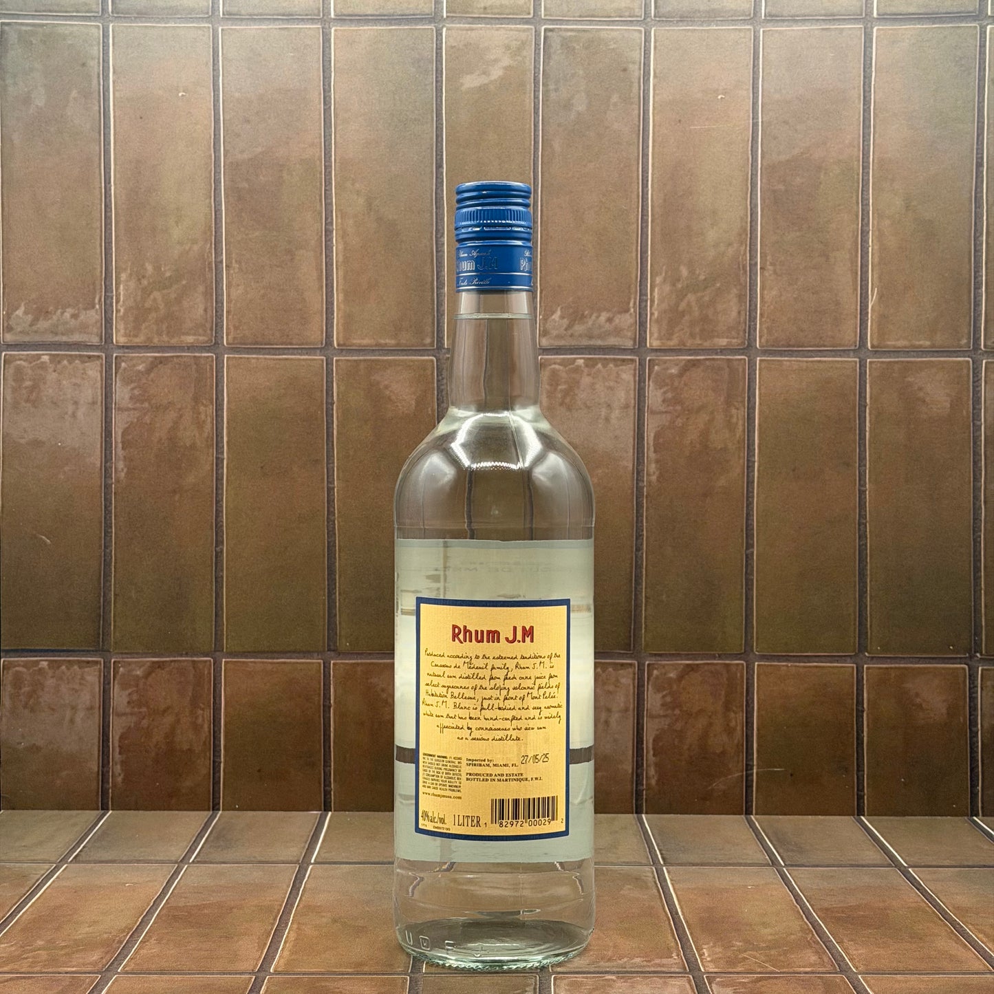 Rhum J.M Agricole Blanc