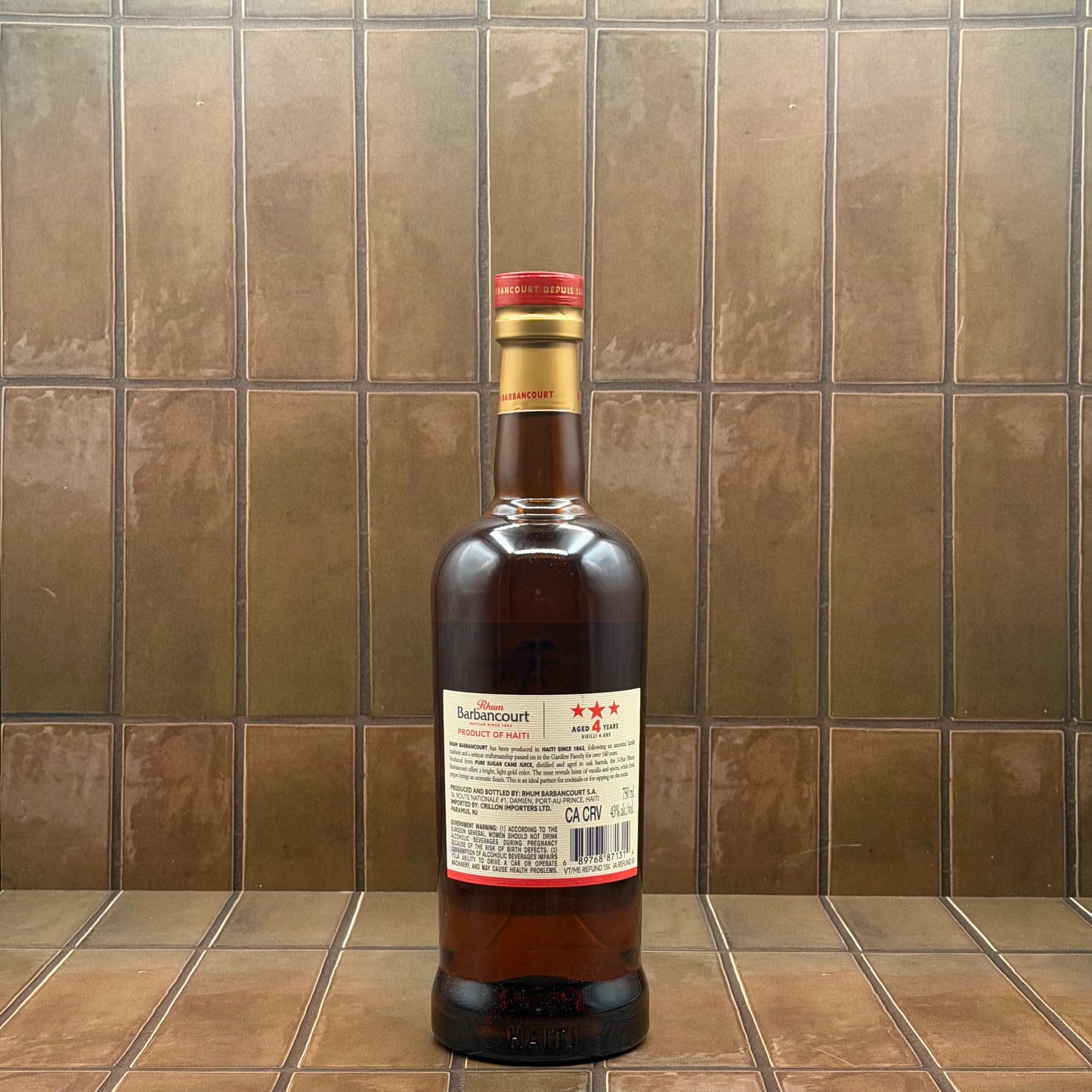 Rhum Barbancourt 4 Year