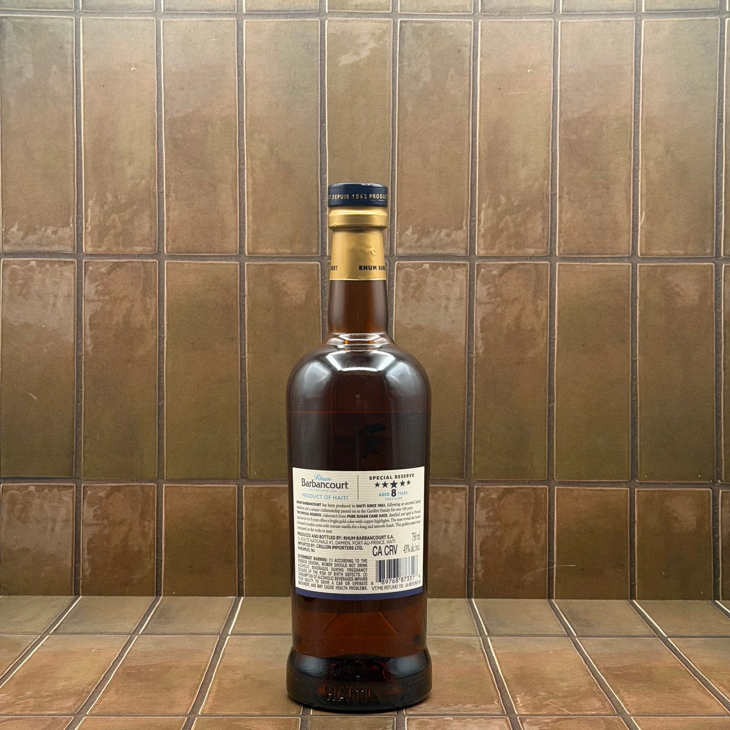 Rhum Barbancourt 8 Year