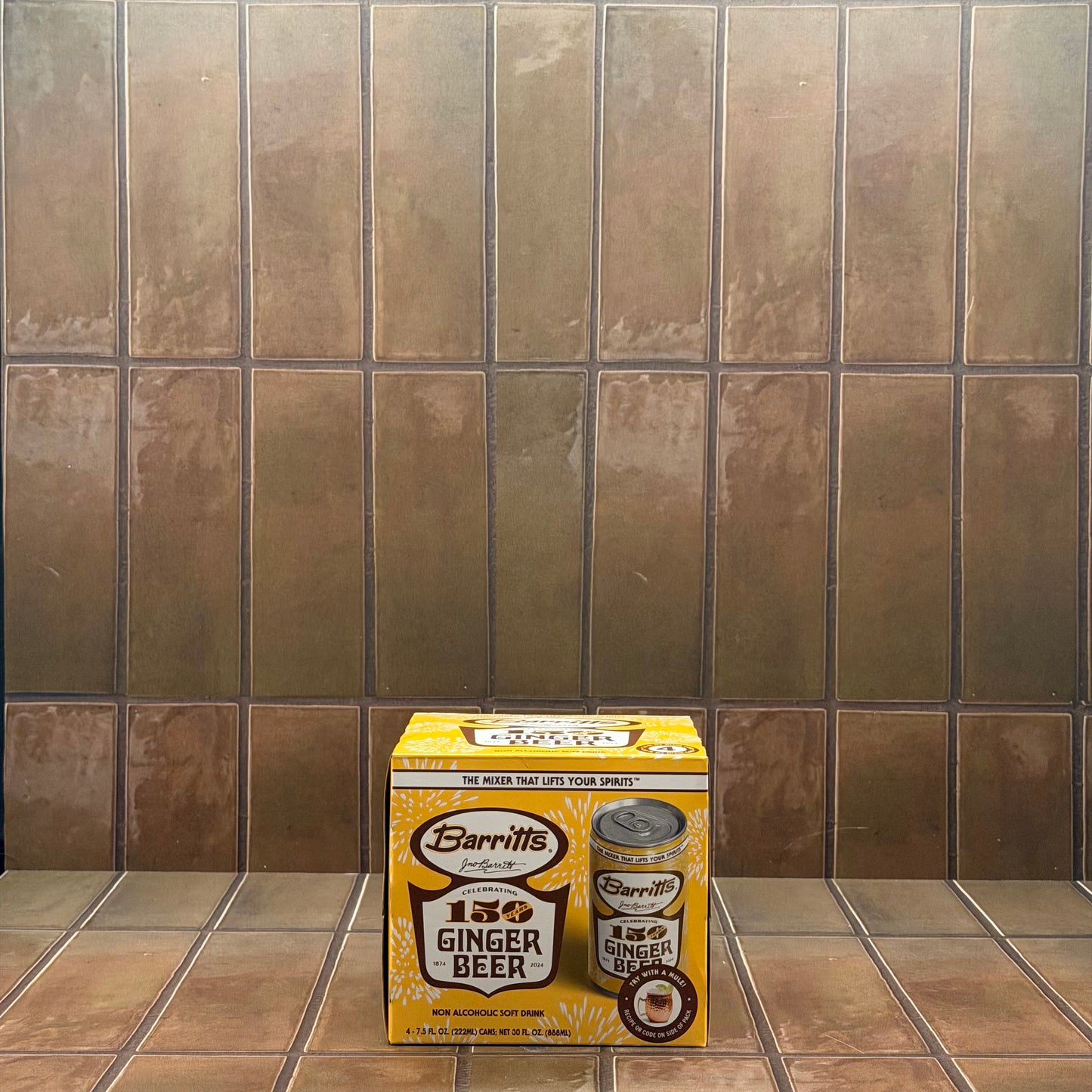 Barritt's Ginger Beer, 4 pack