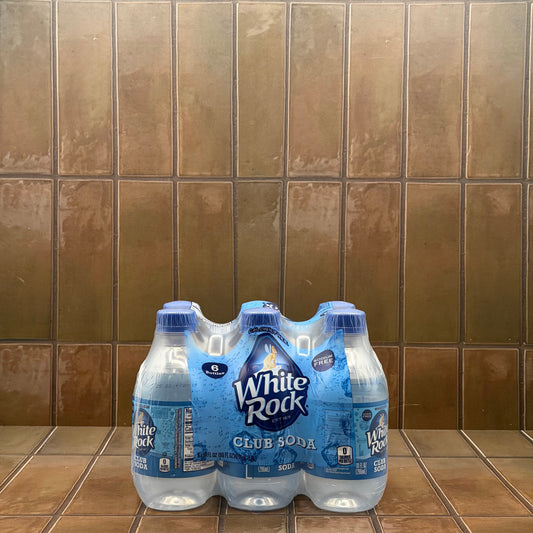 White Rock Premium Club Soda, 10oz 6 pack