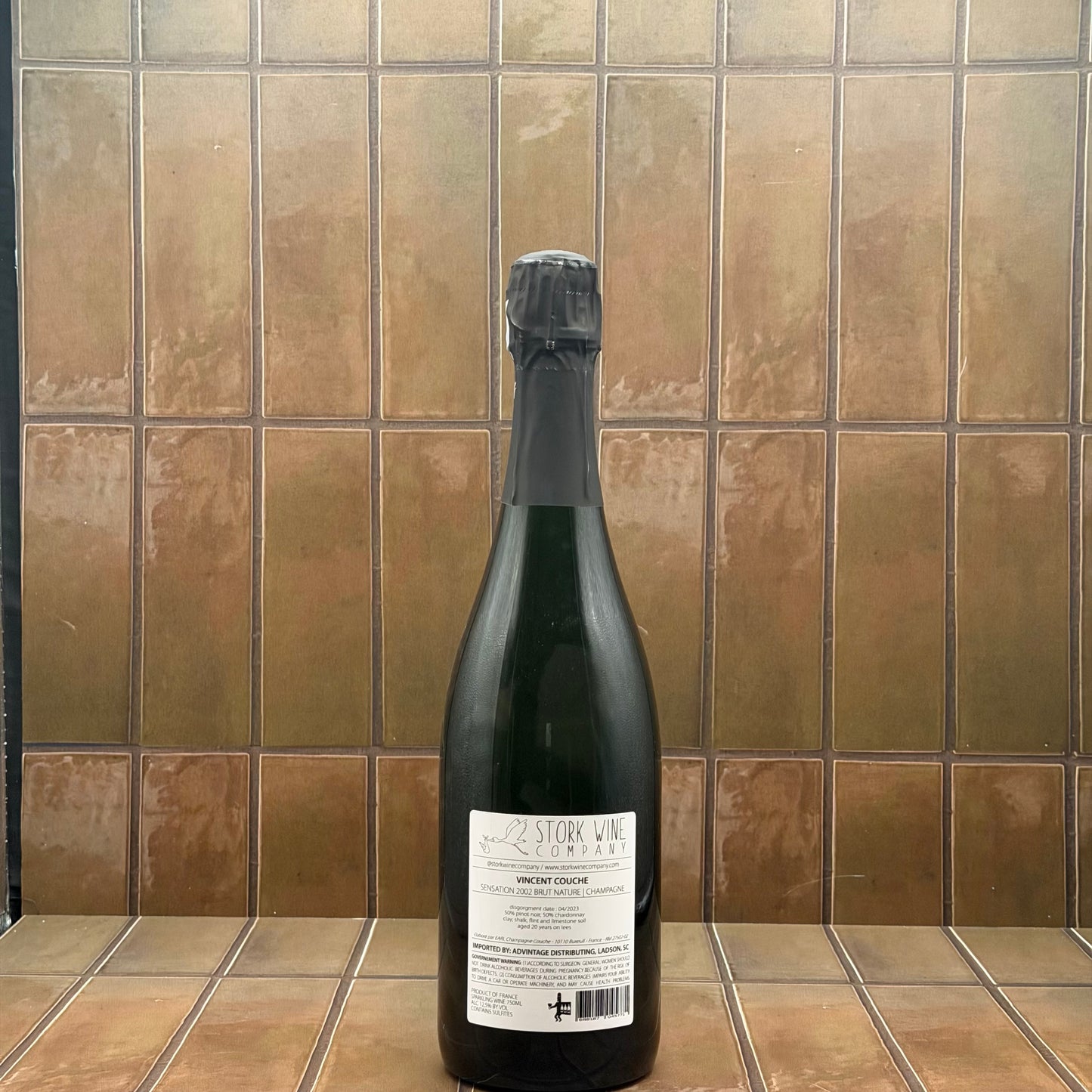 Couche 'Sensation' Brut Nature, Champagne, France 2002