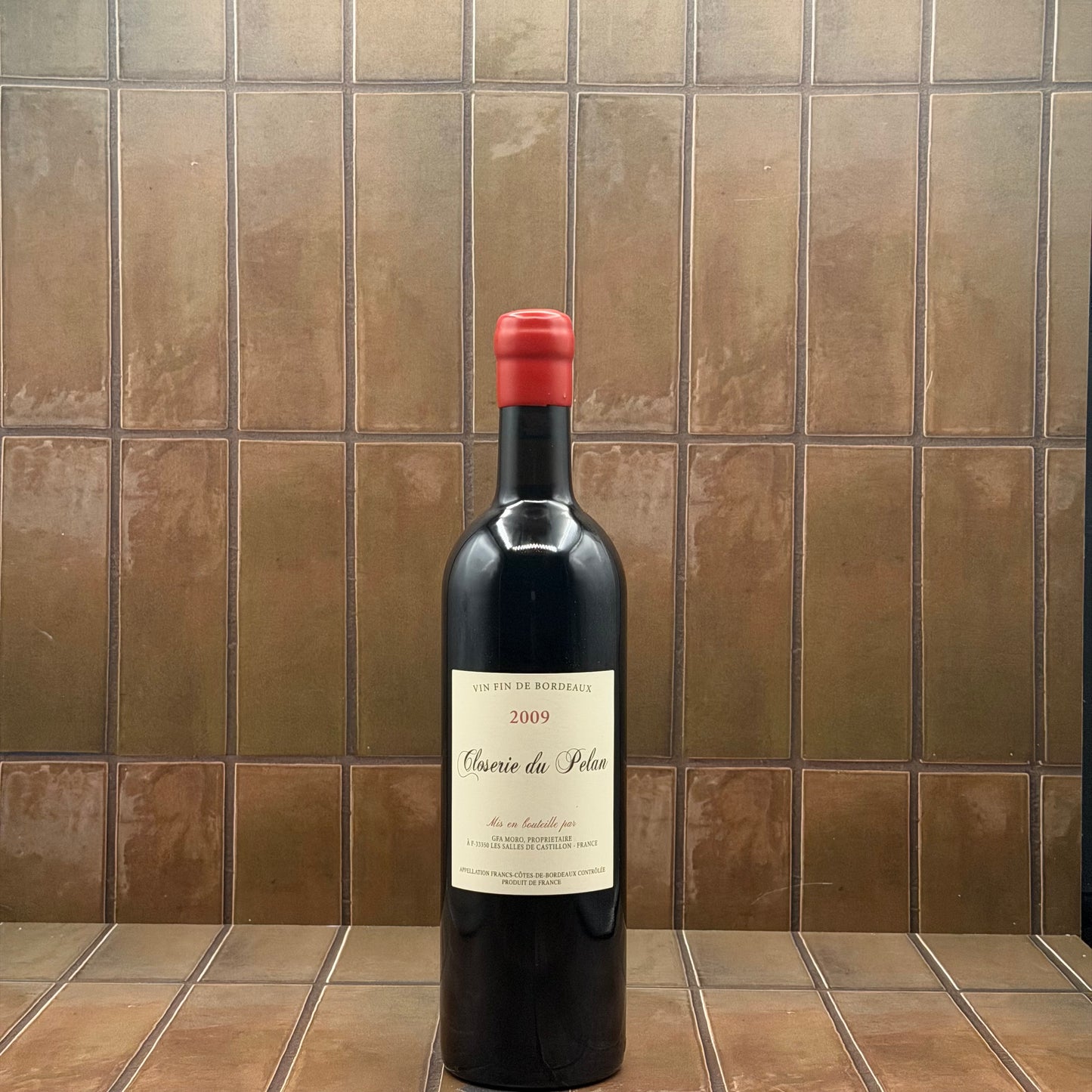 Closerie du Pelan, Bordeaux, France, Cabernet Blend 2009