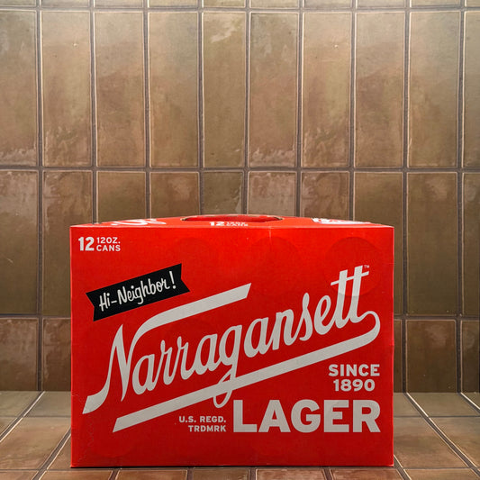 Narragansett Lager, 12 packs