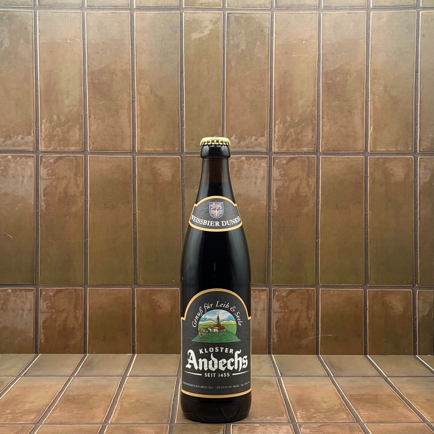 Kloster Andechs Weissbier Dunkel, 1 pint