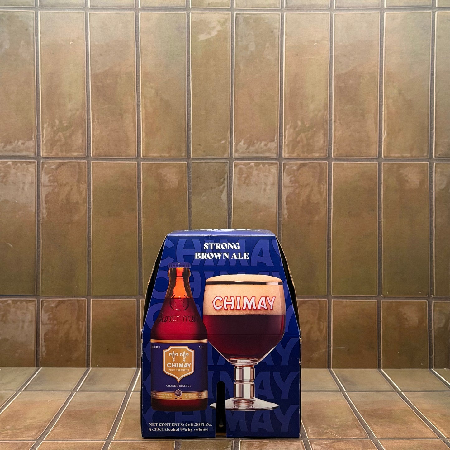 Chimay Grande Réserve Belgian Trappist Dark Ale (Blue), Single