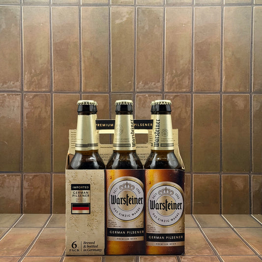 Warsteiner Premium German Pilsner, 6 pack