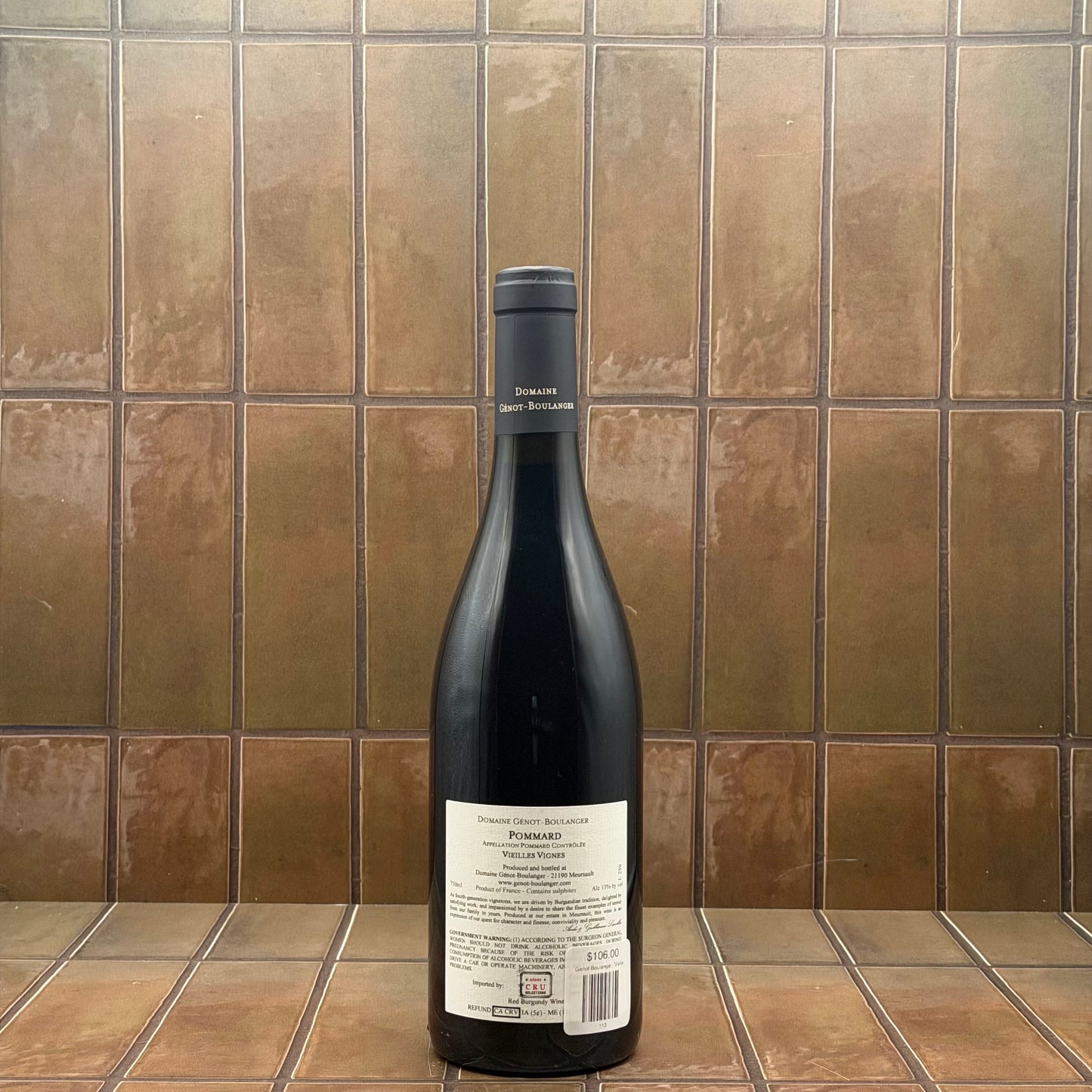 Genot Boulanger, 'Vielles Vignes', Pommard, Pinot Noir 2023