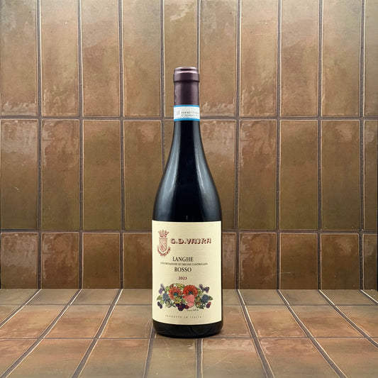 G.D. Vajra, 'Rosso' Langhe, Piedmont, Italy, Nebbiolo Blend 2024