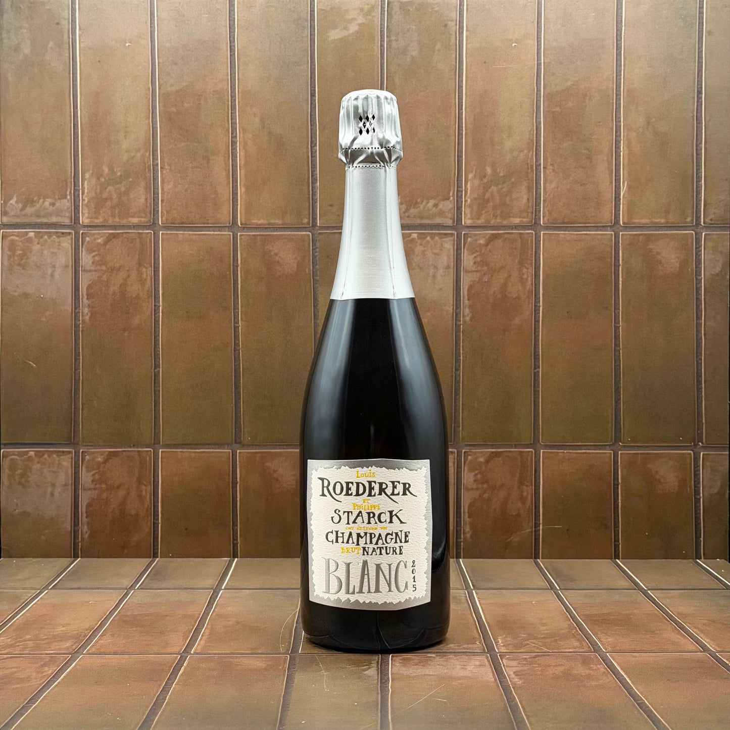 Louis Roederer et Phillippe Starck, 'Brut Nature', Champagne, France, Chardonnay Blend NV