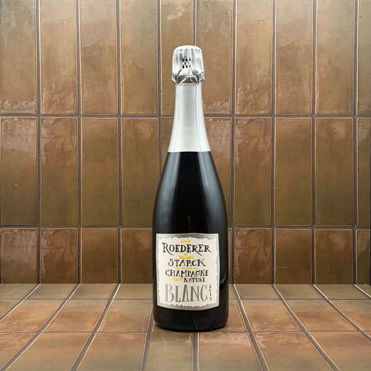 Louis Roederer et Phillippe Starck, 'Brut Nature', Champagne, France, Chardonnay Blend NV