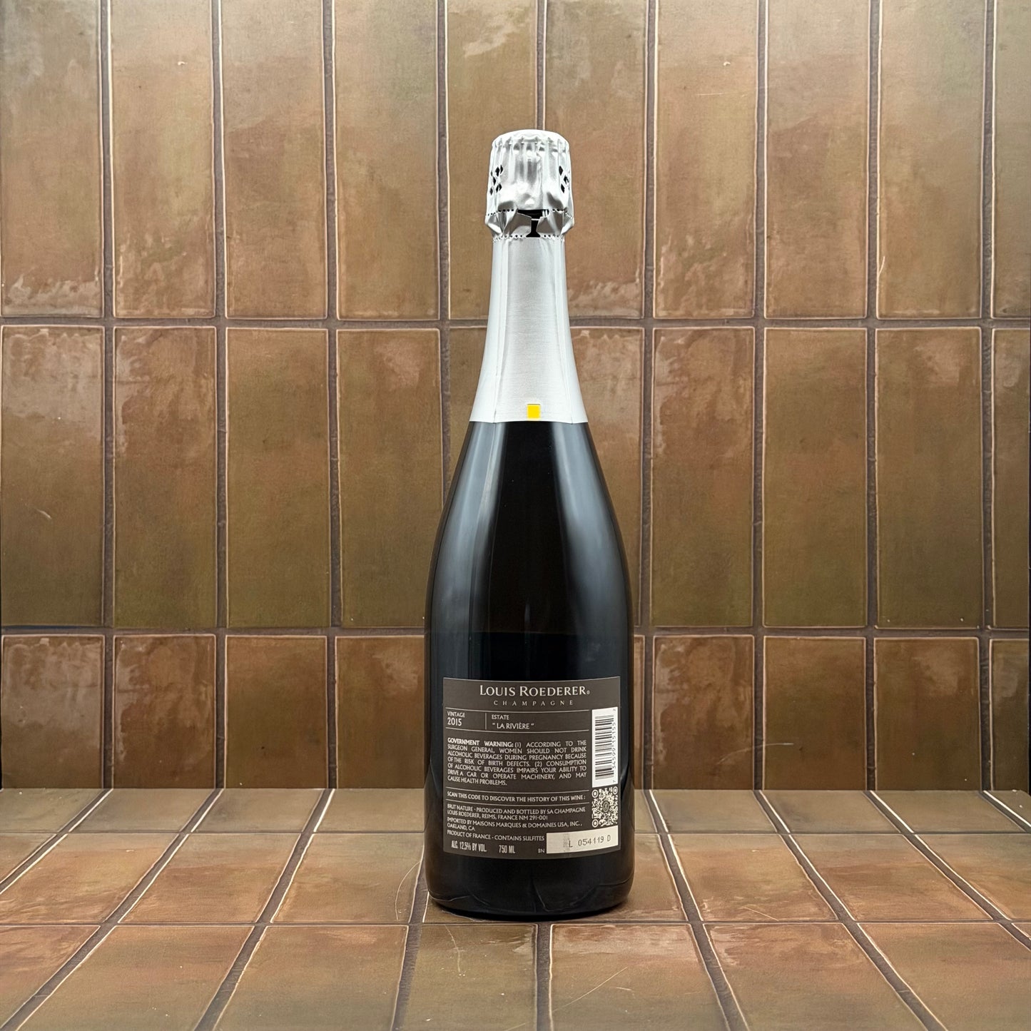 Louis Roederer et Phillippe Starck, 'Brut Nature', Champagne, France, Chardonnay Blend NV