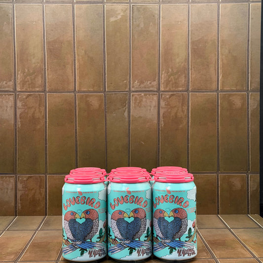 Jackalope Lovebird Strawberry Raspberry Wheat, 6 pack