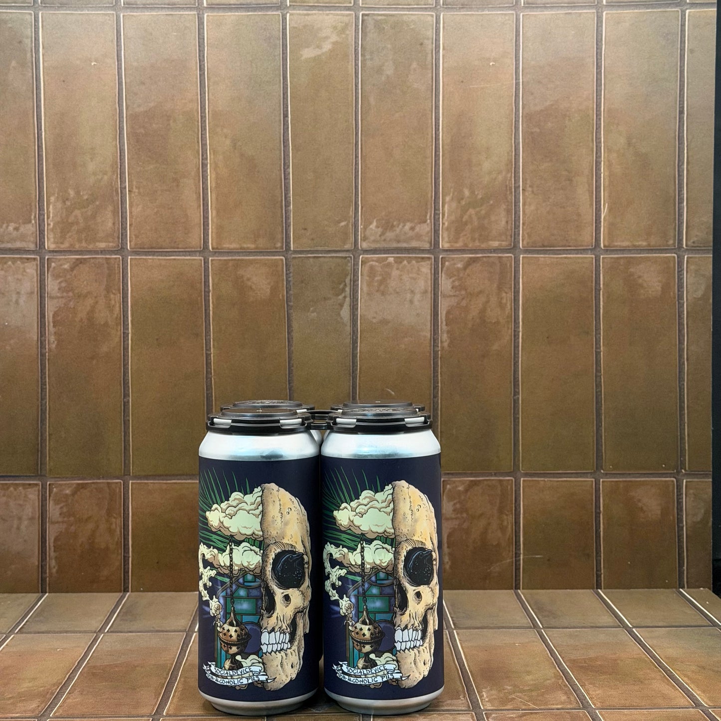 Burial Social Device Non Alc Pils, 4 pack