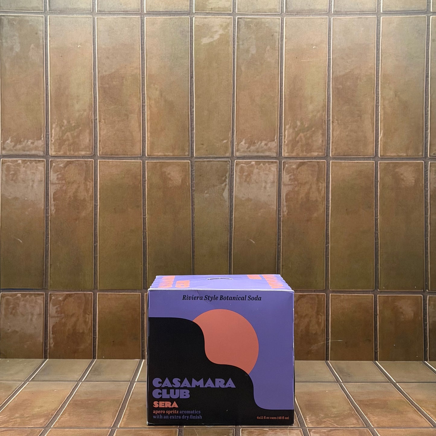 Casamara Club 'Sera' Riviera Style Botanical Soda, 4 pack