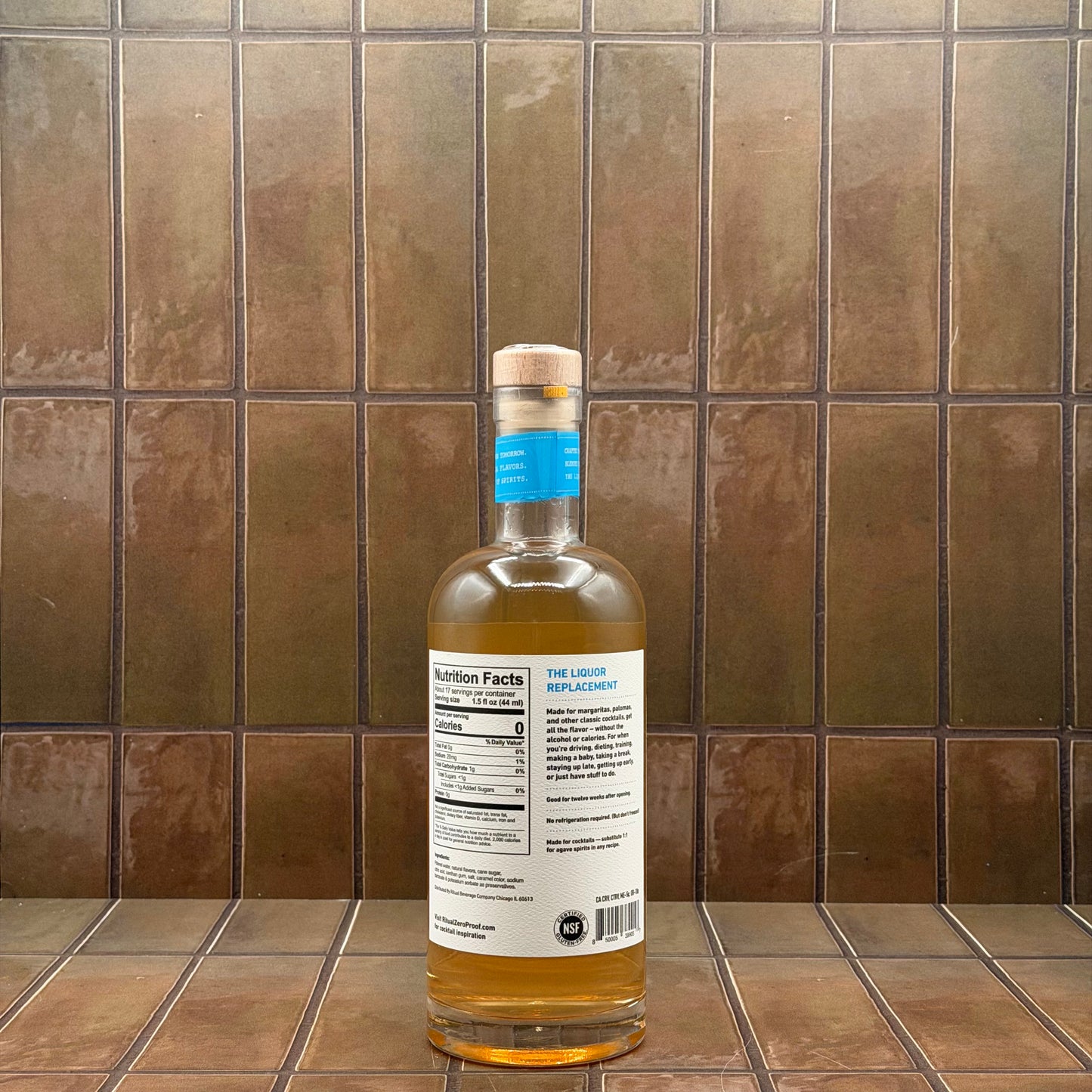 Ritual Zero Proof Agave Spirit Alternative