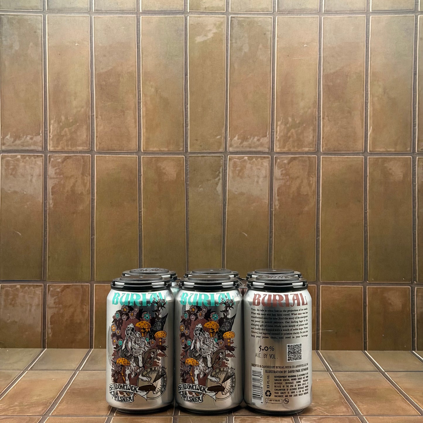 Burial Shadowclock Pilsner, 6 pack