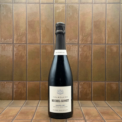 Michel Gonet, BdB Brut Nature, Les Mesnil Sur Oger, Champagne, France, 2015