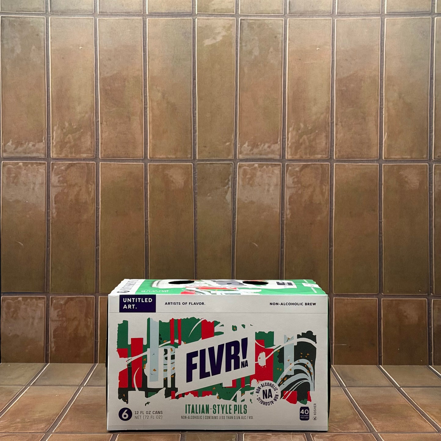Untitled Arts Non Alc Italian Pilsner, 6 pack