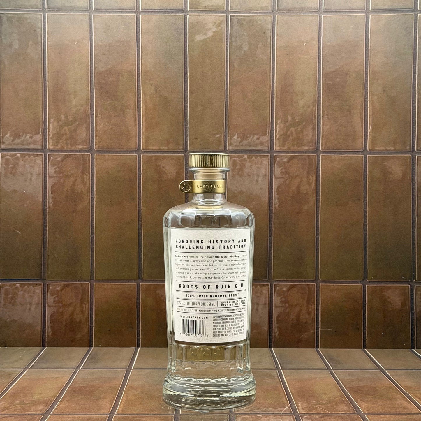 Castle & Key Roots of Ruin Gin