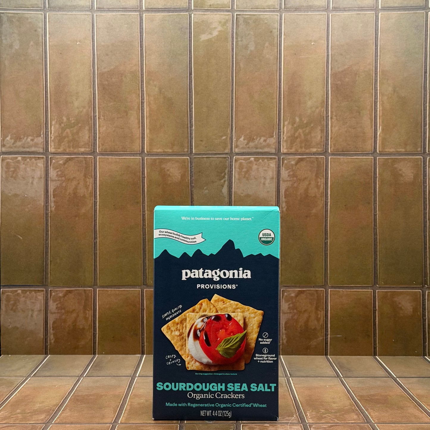 Patagonia Provisions Organic Sourdough + Sea Salt Crackers