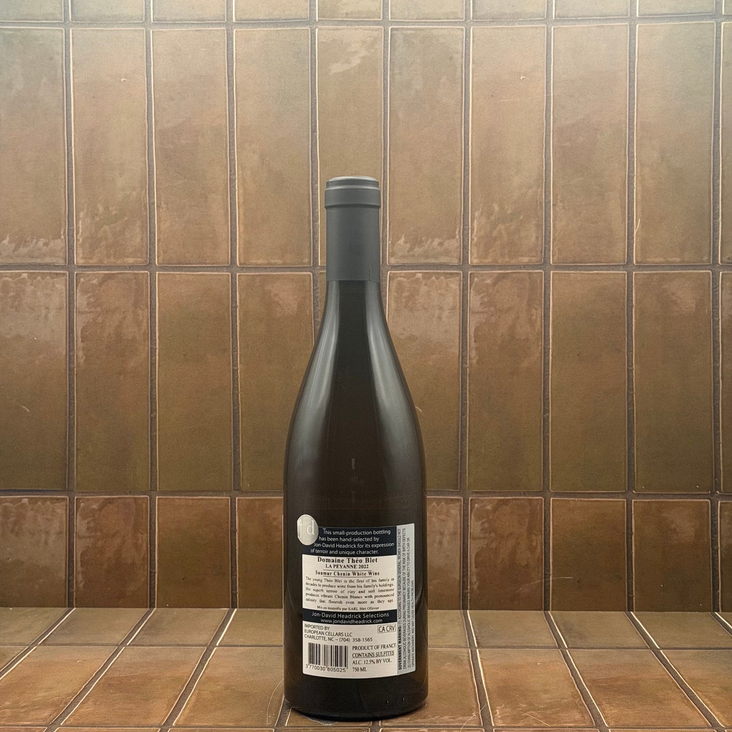 Theo Blet, 'La Peyanne', Saumur, Loire Valley, France, Chenin Blanc 2022