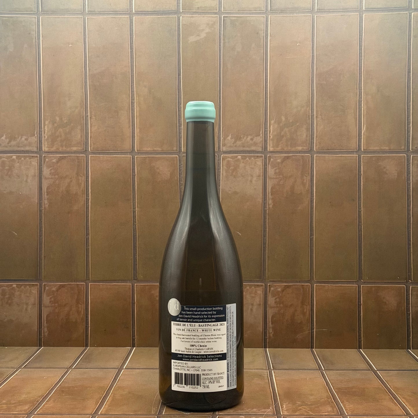 Terre de l'Elu, 'Bastingage', France, Chenin Blanc 2021