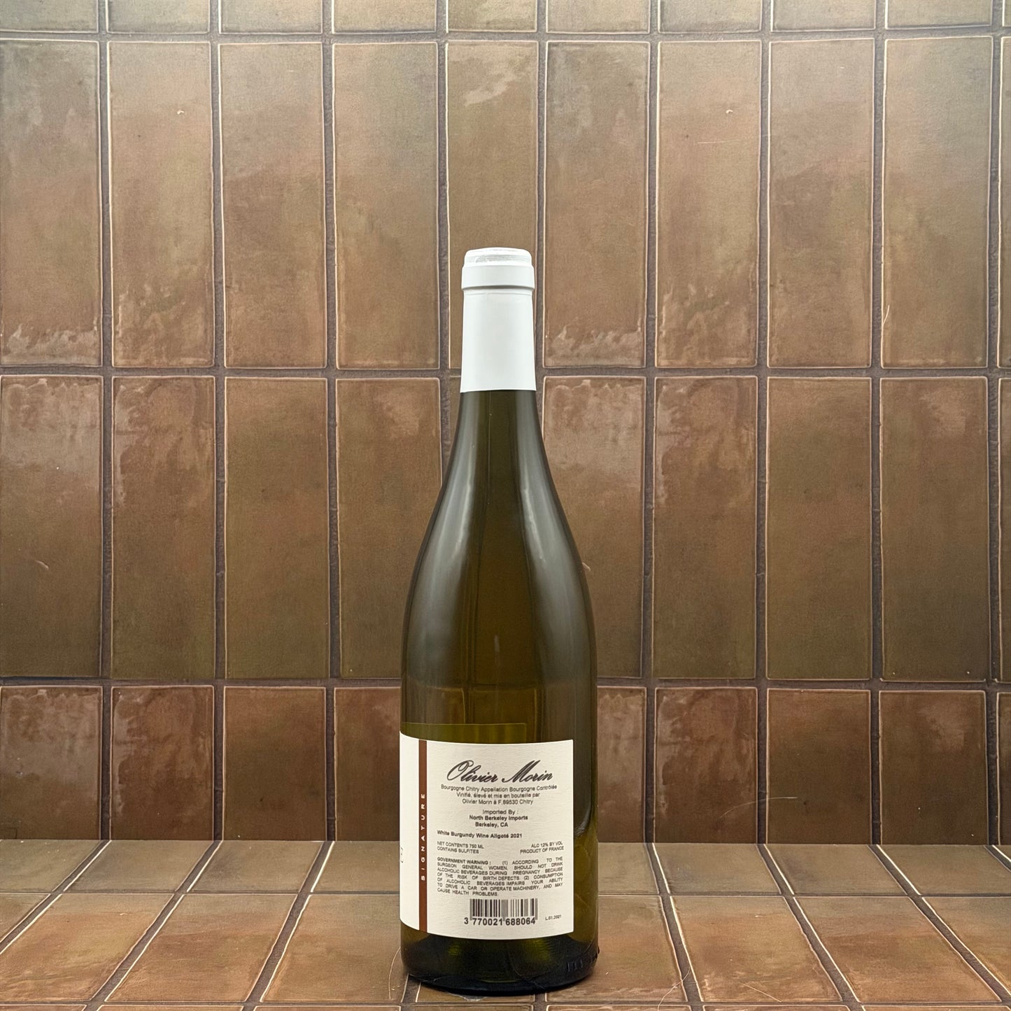 Domaine Olivier Morin, Burgundy, France, Aligote, 2021