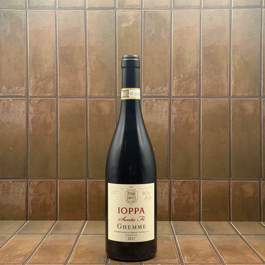 Ioppa, 'Santa Fe' Ghemme, Piedmonte, Italy, Nebbiolo 2017