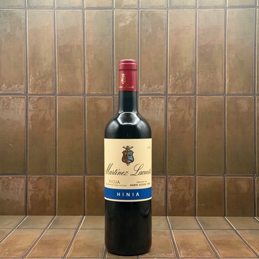 Martinez Lacuesta, 'Hinia' Rioja, Spain, Tempranillo, 2012