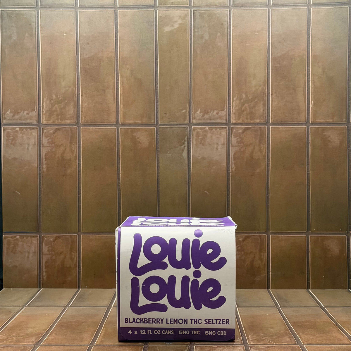 Louie Louie Blackberry Lemon Soda, 4 pack