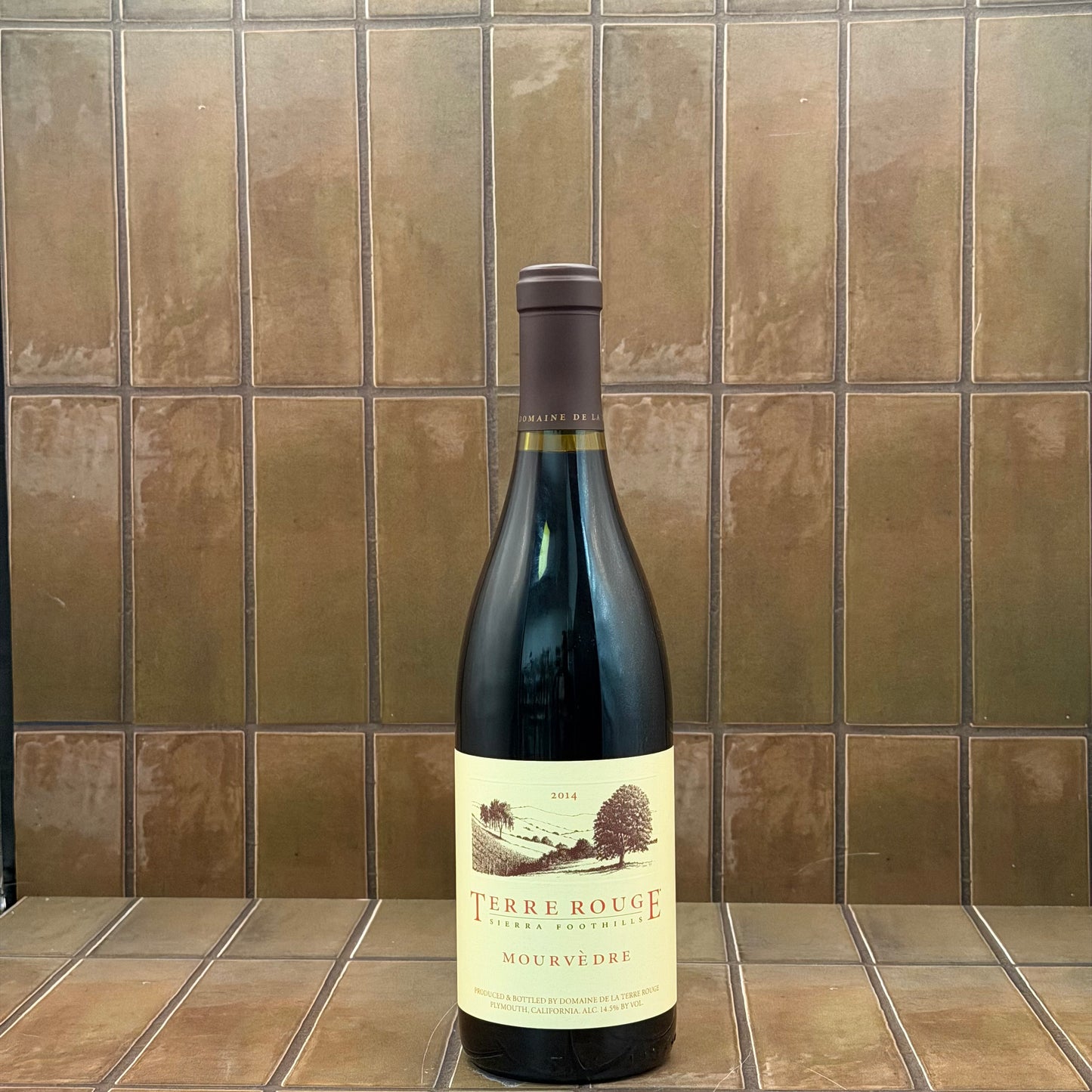 Domaine de la Terre Rouge, Sierra Foothills, California, Mourvèdre 2014