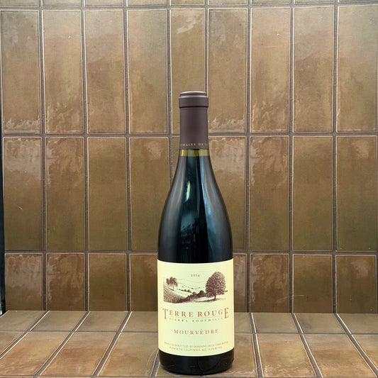 Domaine de la Terre Rouge, Sierra Foothills, California, Mourvèdre 2014